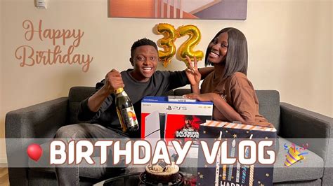 Birthday Vlog 🎈🎉 I Surprised My Husband With A Ps5😱 Happy Birthday 🎉