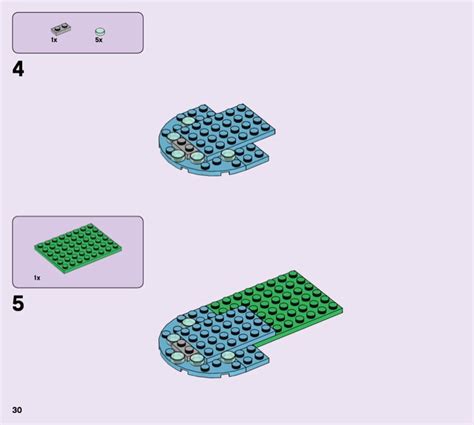 LEGO Instructions For Set 41423 Tiger Hot Air Balloon Jungle Rescue