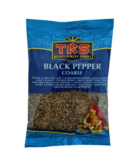 Trs Black Pepper Coarse 100 G Spice Town Online Grocery Store