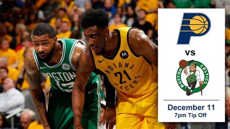 December Indiana Pacers vs Boston Celtics Game | ACG Indiana