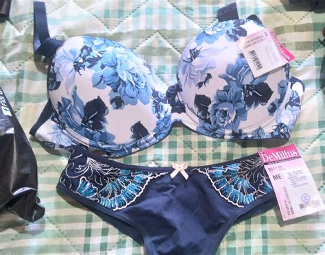 Suti E Calcinha Fio Dental M Lingerie Feminina Demillus Nunca Usado Enjoei