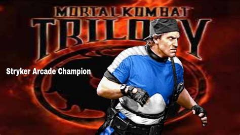 Stryker Arcade Champion Mortal Kombat Trilogy Ps1 Youtube