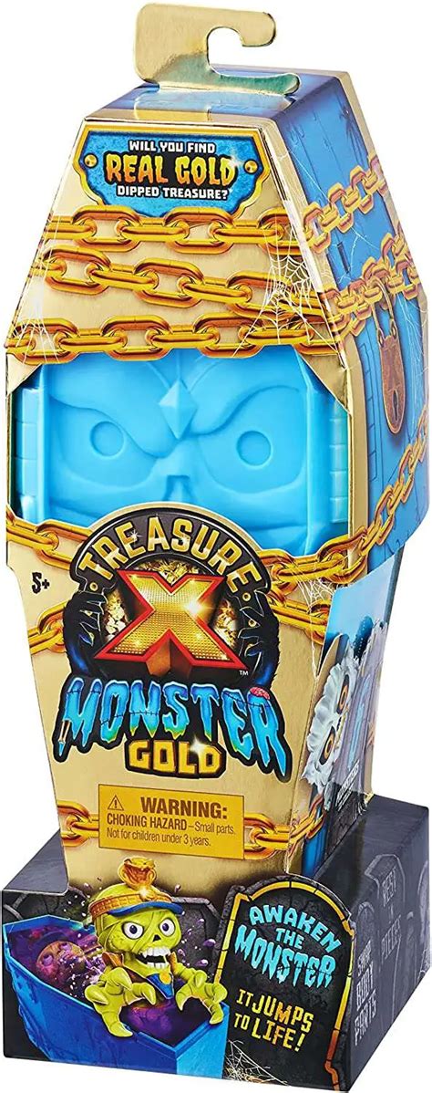 Treasure X Monster Gold MINI Monster Coffin Mystery Box 12, 60% OFF
