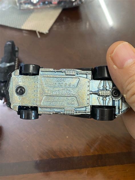 Hot Wheels Batman DC Comics S Animated Batmobile Blue Pin Stripes Loose Hobbies Toys