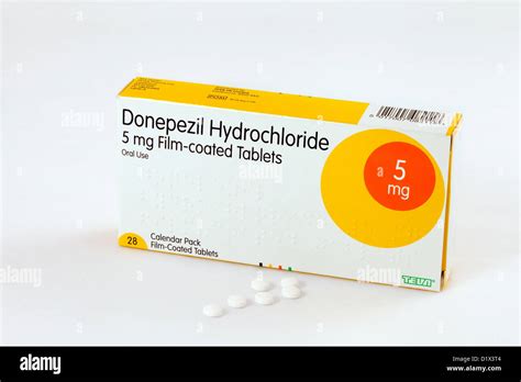 Donepezil Tablets The Commonest Tablet Drug Treatment For Alzheimers Disease Dementia In The Uk