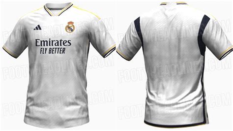 Así Será La Camiseta Del Real Madrid Para La Temporada 2023 2024