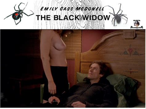 Naked Emily Mcdonnell In Black Widow
