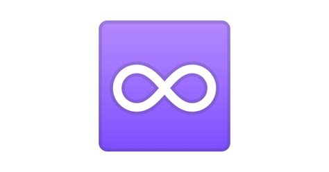 Infinity Symbol Emoji