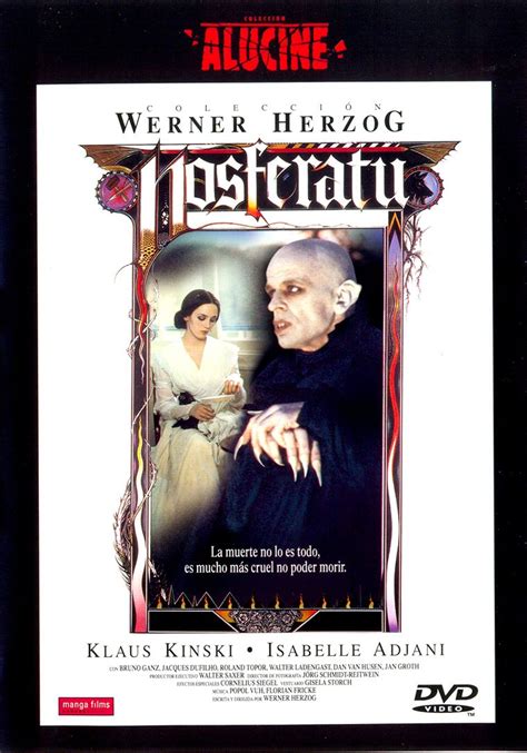 Nosferatu Werner Herzog Dvd Amazones Klaus Kinski Isabelle