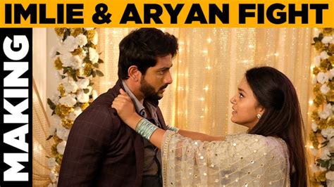 Imlie And Aryan Fight Star Plus Hotstar Behind The Scenes Screen