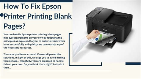 Ppt Epson Printer Prints Blank Pages Powerpoint Presentation Free