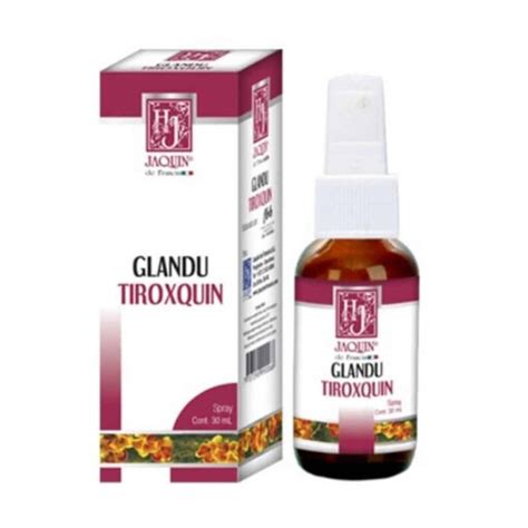 Glandu Tiroxquin Spray 30 ML Jaquin Misnaturales