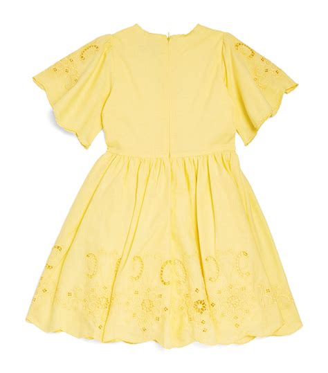 PETITE AMALIE Cotton Embroidered Dress 3 12 Years Harrods US