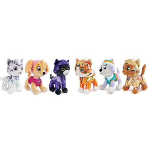 Paw Patrol Cat Pack Wild Cat Stuffed 20cm Plush Assortment Smyths Toys Uk