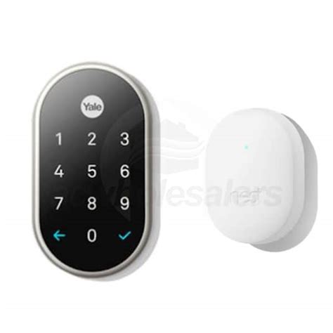 Nest RB YRD540 WV 619 X Yale Lock With Connect Nickel