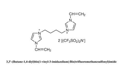 Butane Diyl Bis Vinyl Imidazolium Bis