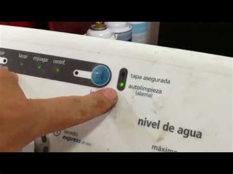 Mabe aqua saver no hace nada reparación de lavadora easy YouTube