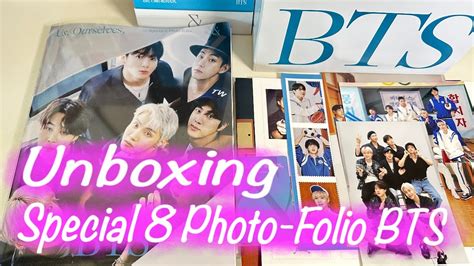 Unboxing Special 8 Photo Folio Us Ourselves And Bts We Set 방탄소년단