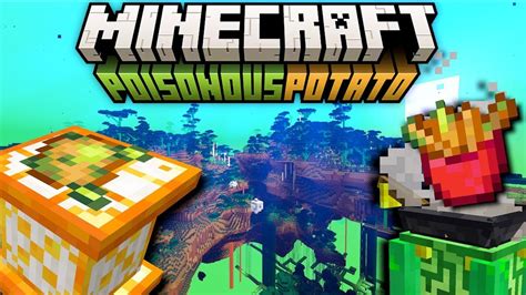 Minecraft Poisonous Potato Updateapril Fools Updateshowcase With