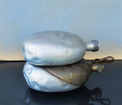 Ww2 German Army Water Bottle Flask With No Lid Ebay