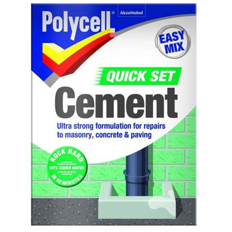 2kg Polycell Quick Setting Cement Pease Of Garforth