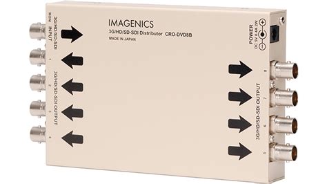 新規入荷3G HD SD SDI分配器 IMAGENICS CRO DVD8B 新規レンタル開始しました 株式会社サンテクニカル