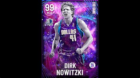 End Game Dirk Nowitzki Gameplay He Is The Best Card In Nba K Myteam