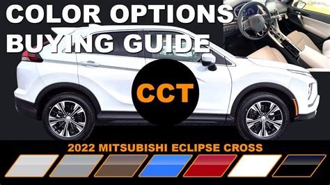 Mitsubishi Eclipse Cross Color Options Buying Guide Youtube