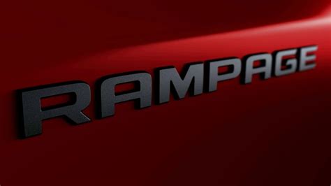 Oficial Así Se Ve La Nueva Rampage La Nueva Camioneta De Ram