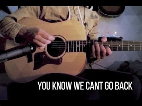 Noel Gallagher You Know We Cant Go Back Guitar Cover Youtube