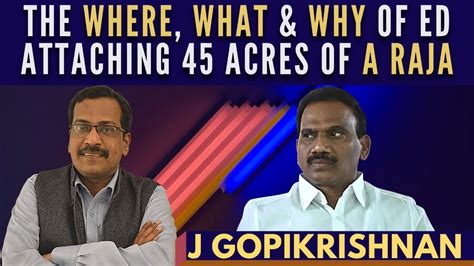 Ed Attaches 45 Acres Of A Raja Benami In Coimbatore I Where What And Why