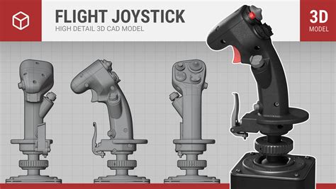 ArtStation - Flight Joystick - Detailed 3D Model | Resources