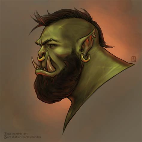 Orc Drawing