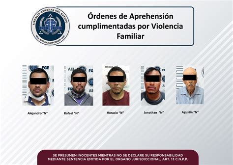 Detienen A Sujetos Buscados Por Violencia Familiar