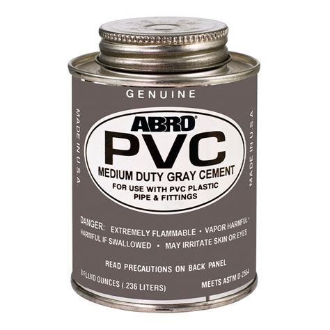 Pvc Cement Regular Medium And Heavy Body Abro