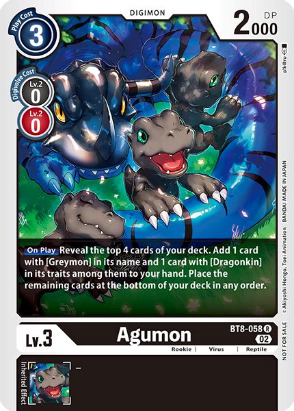 Agumon Bt 10 Xros Encounter Pre Release Digimon Cardtrader