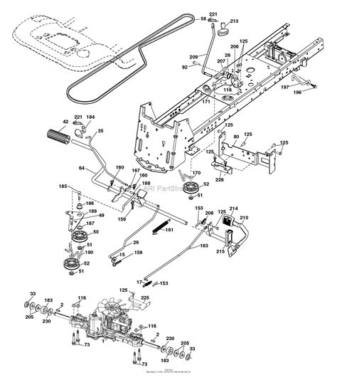 Husqvarna YTH 2242 T 917 279181 2006 05 Parts Diagram For Drive