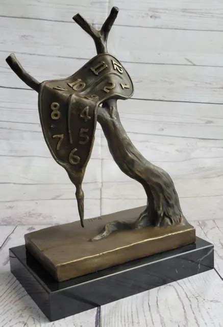 Salvador Dali Le Plus Grand Surr Aliste Fonte Bronze Sculpture Marbre