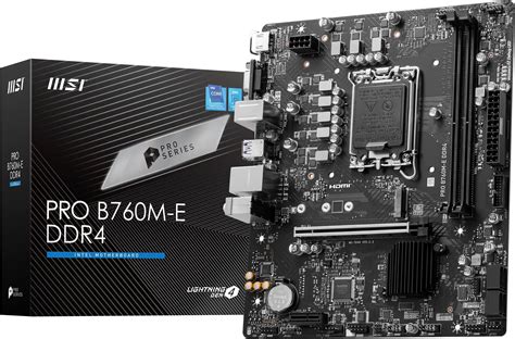 Amazon In Buy Msi Pro H M G Ddr Ddr Motherboard Matx Th Gen