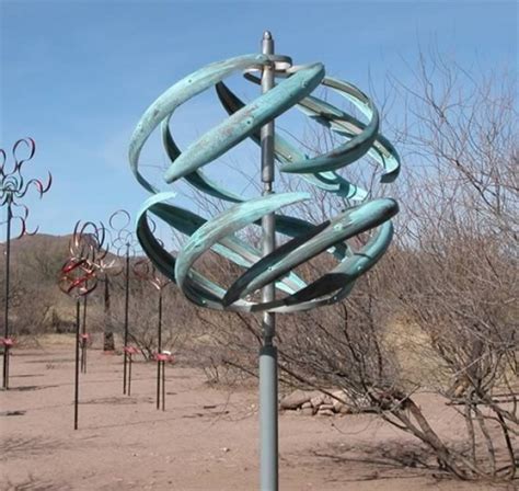 Stainless Steel Kinetic Wind Spinner Sculpture