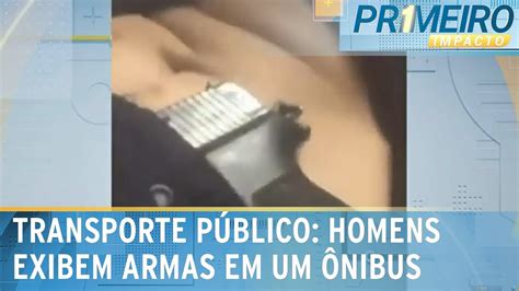 Criminosos Exibem Armas Dentro De Nibus Em S O Lu S Do Maranh O