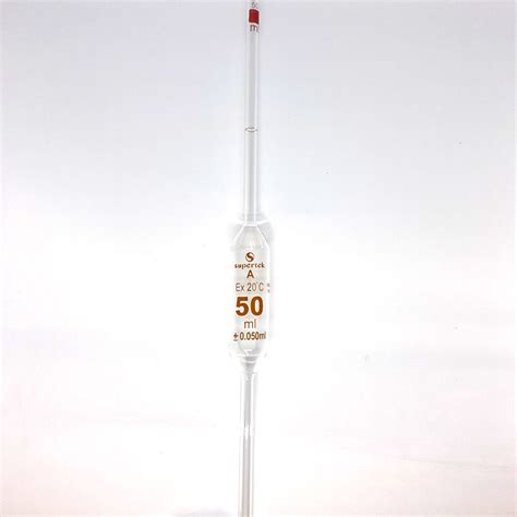 Volumetric Pipette A Grade 50ml Supertek Delta Educational