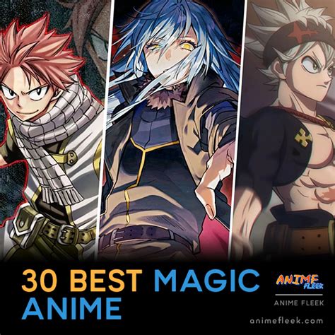 30 Best Magic Anime To Watch | Anime, Anime news network, Magic