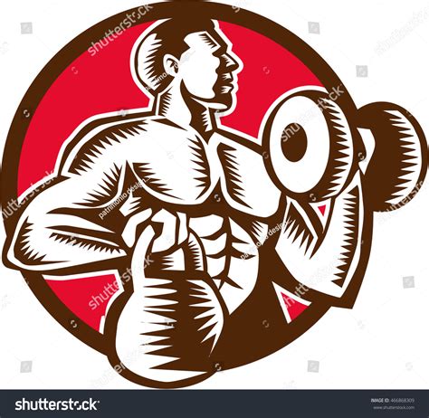 Woodblock Exercise Images Stock Photos Vectors Shutterstock