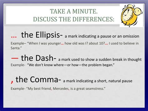 Ppt Wait For It Punctuating A Pause With An Ellipsis Dash And Comma Powerpoint Presentation