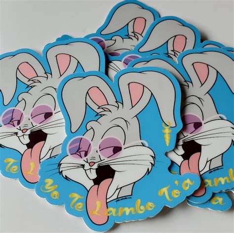 Bad Bugs Sticker Bad Bunny / Bugs Bunny / Safaera - Etsy