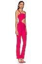 Superdown Brylee Cut Out Jumpsuit In Hot Pink REVOLVE