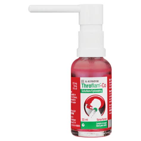 Throflam Co Spray 30ml Clicks