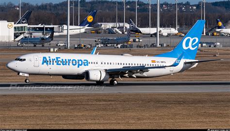 EC MPG Air Europa Boeing 737 85P WL Photo By Sebastian Kissel ID