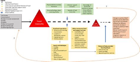 Conceptual Framework For Relationship Between Food Insecurity And Food